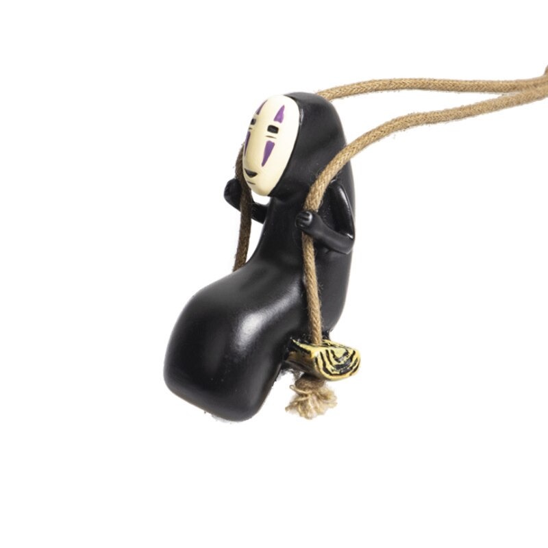 Dekorasi Spion Mobil Car Pendant Faceless Spirited Away - TE-20 - Black