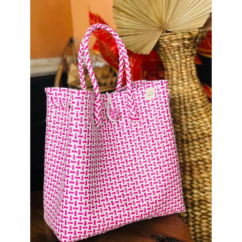 tas jali / anyam plastik size L