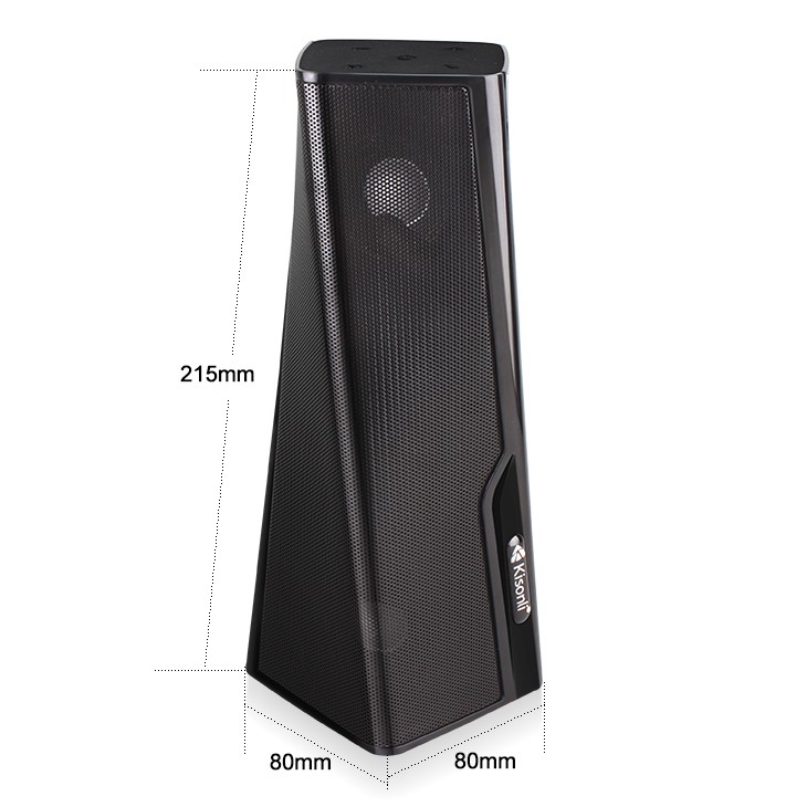 Speaker Wireless Bluetooth 4.2 Hi-Fi TWS Kisonli Q8S 3D Surround Sound