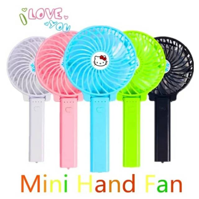 Kipas Angin Portable Lipat - Kipas Genggam - Kipas lipat mini hand fan