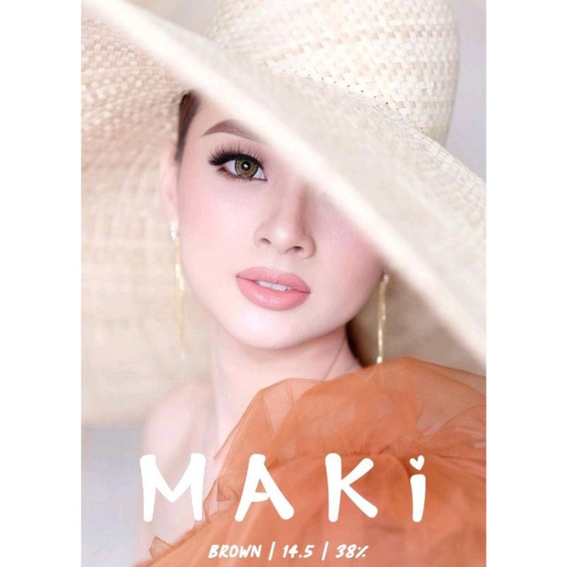 Softlens MAKI 14.5 MM NORMAL by URBAN FACTORY / Softlen Soflen Warna