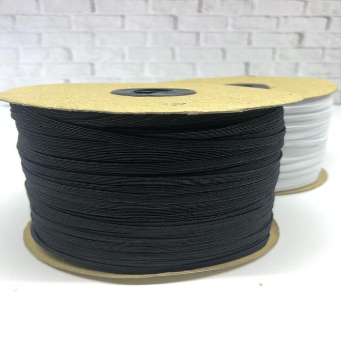 

[BISA COD] Tali Karet Elastis 666 Salur 5mm PER-ROLL