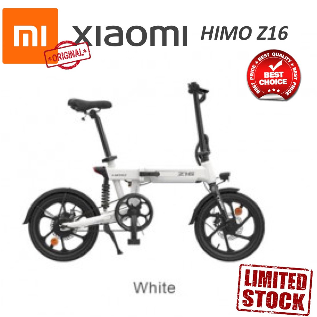 FREE Ongkir Xiaomi HIMO Z16 Sepeda Lipat Elektrik Smart Bicycle 36V250W 80KM