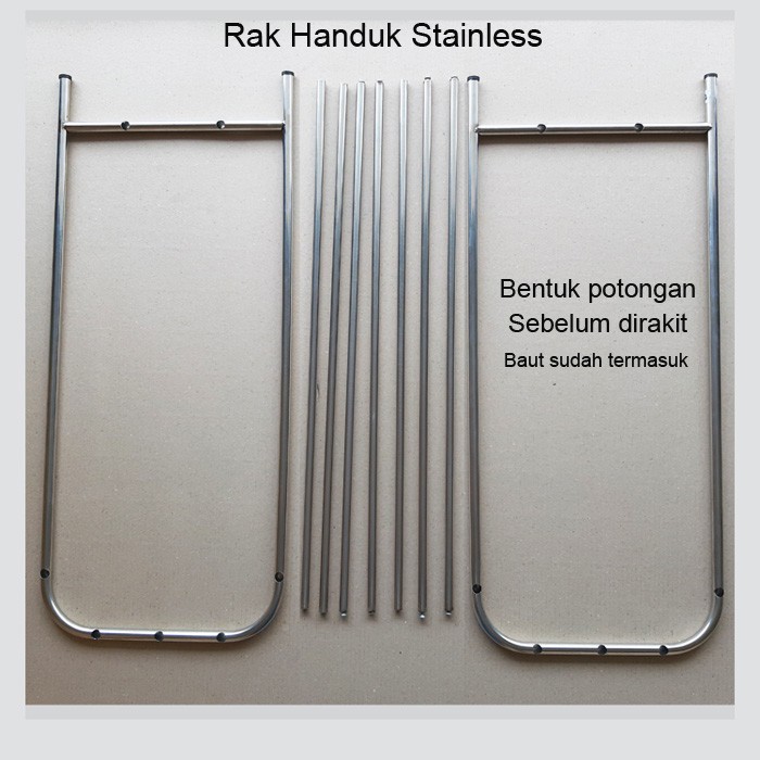 Jemuran Handuk/Rak Handuk, Stainles Steel