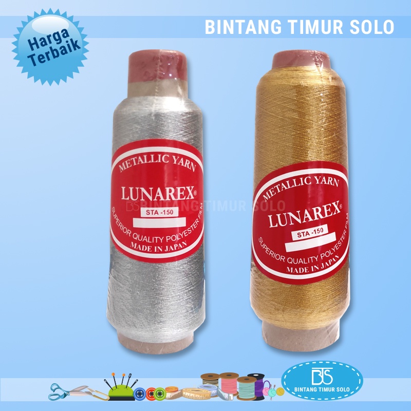 Benang Bordir Lunarex Metallic