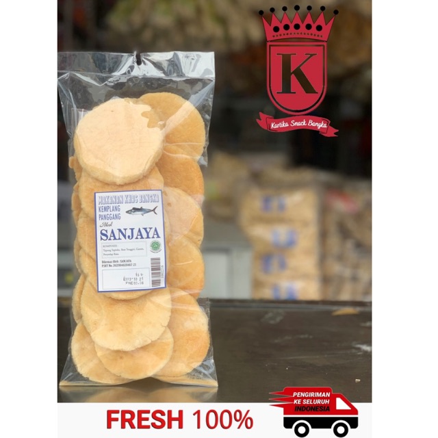 

Kemplang Panggang Ikan Cap Sanjaya 16kpg 170gram