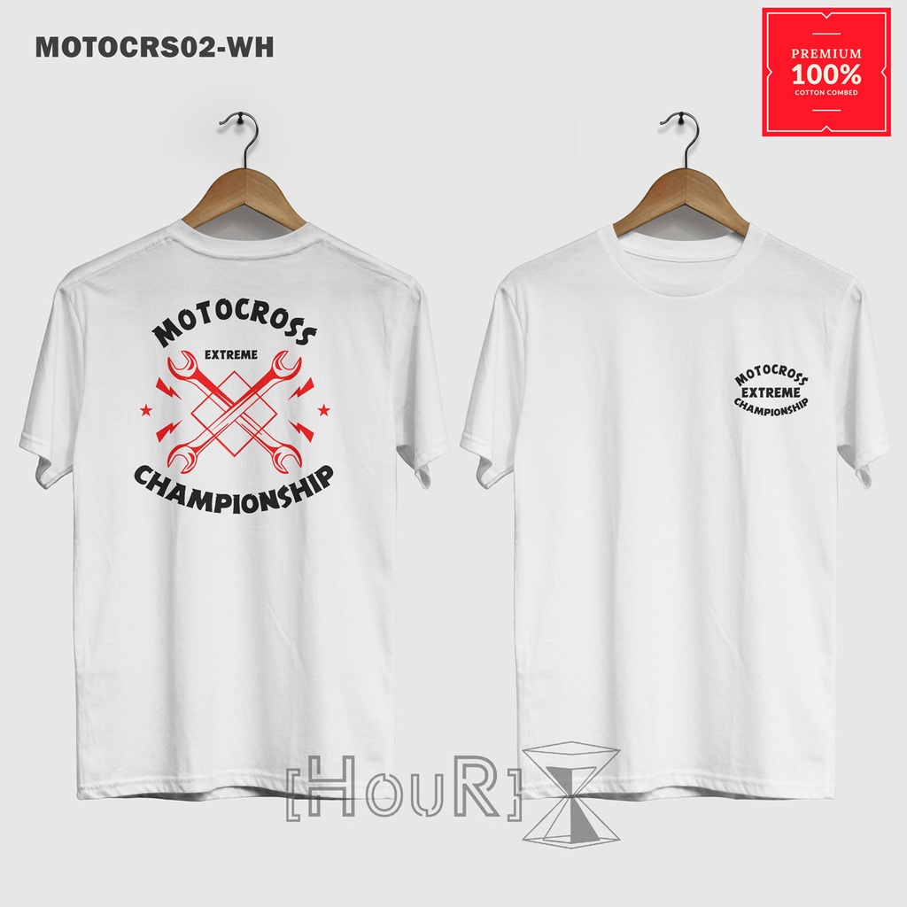 Baju Kaos Motocross Racing Pria Custom Satuan All Size Big Size
