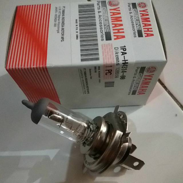 Bohlam Depan Lampu Dop Depan 12V 35W Yamaha Vixion Jupiter MX New 1PA H4314 00