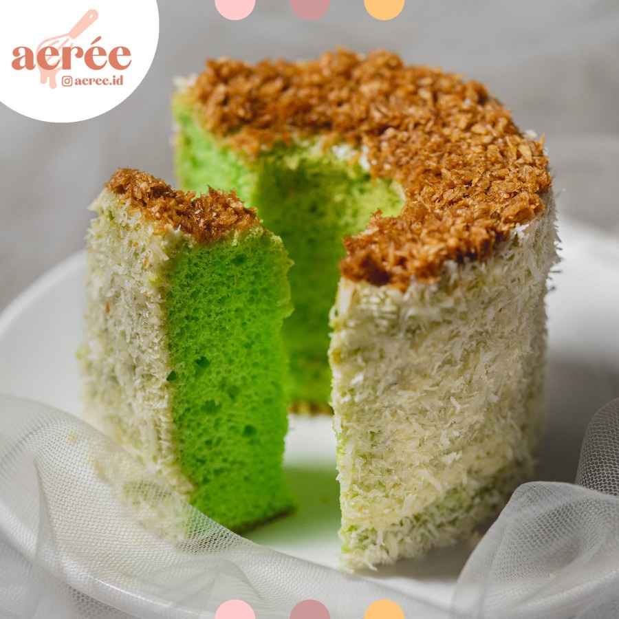 

Klepon Mini Chiffon Cake