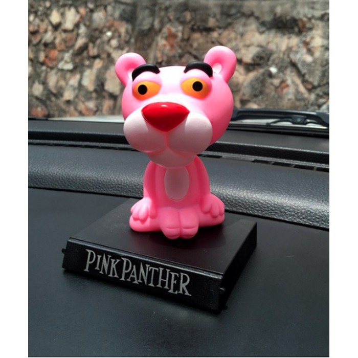 Terlaris PAJANGAN HIASAN DASHBOARD MOBIL PINK PANTHER KEPALA GOYANG Limited!