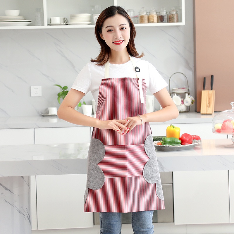 apron celemek masak waterproof kualitas bagus tebal dewasa