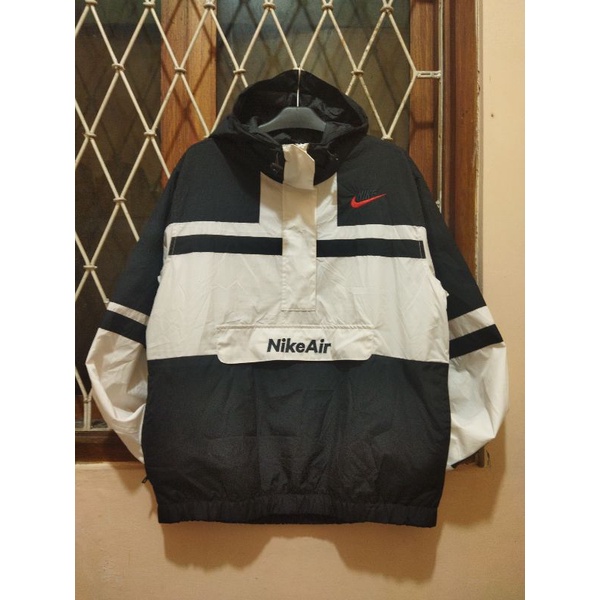 jaket nike second original XL jaket cagoule half zip casual sporti  big swoosh pria murah terlaris