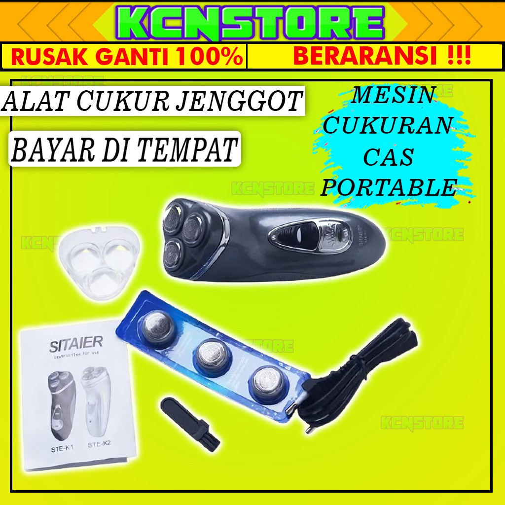 MESIN CUKUR JENGGOT ALAT CUKUR CUKURAN JENGGOT ELEKTRIK UNIK SHAVING SHAVER JENGGOT PERAWATAN PRIA