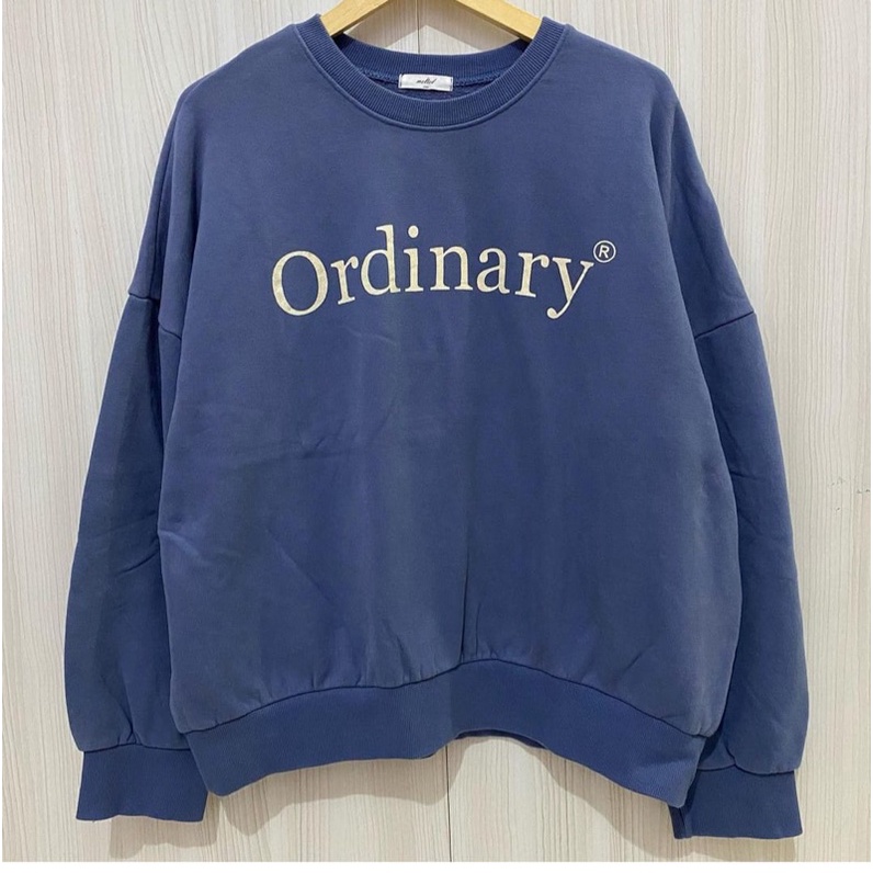 ORDINARY SWEATER MURAH WANITA CREWNECK WANITA KEKINIAN