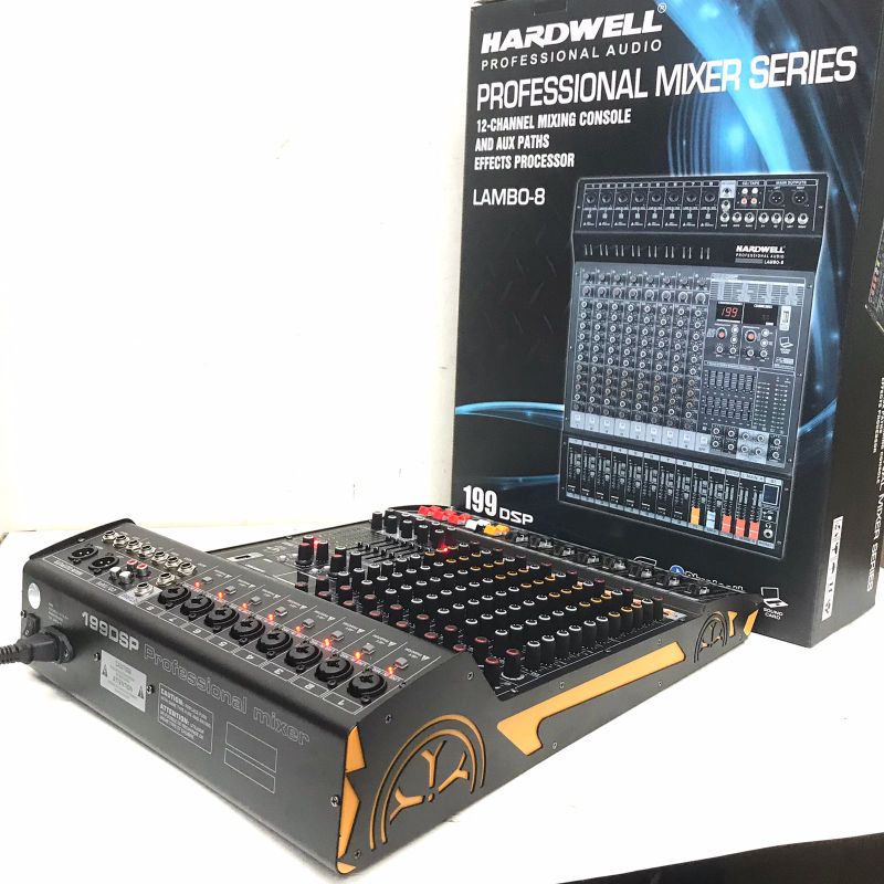 MIXER HARDWELL LAMBO 8 LAMBO-8 HARDWELL LAMBO 8 SOUNDCARD BLUETOOTH