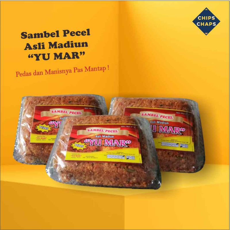 SAMBEL PECEL / SAMBEL KACANG KHAS MADIUN YU MAR