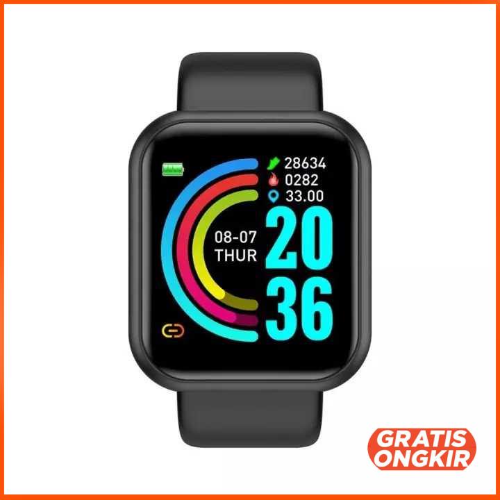 SKMEI Smartwatch Sport Fitness Tracker Heart Rate - Y68S