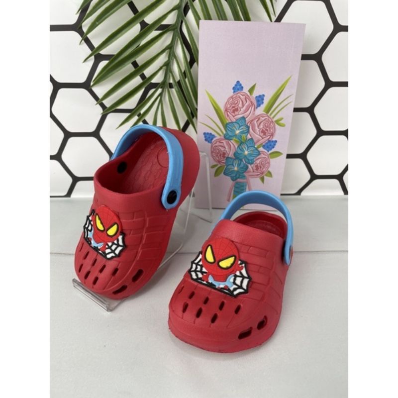 sandal Baim Anak Motif Spiderman