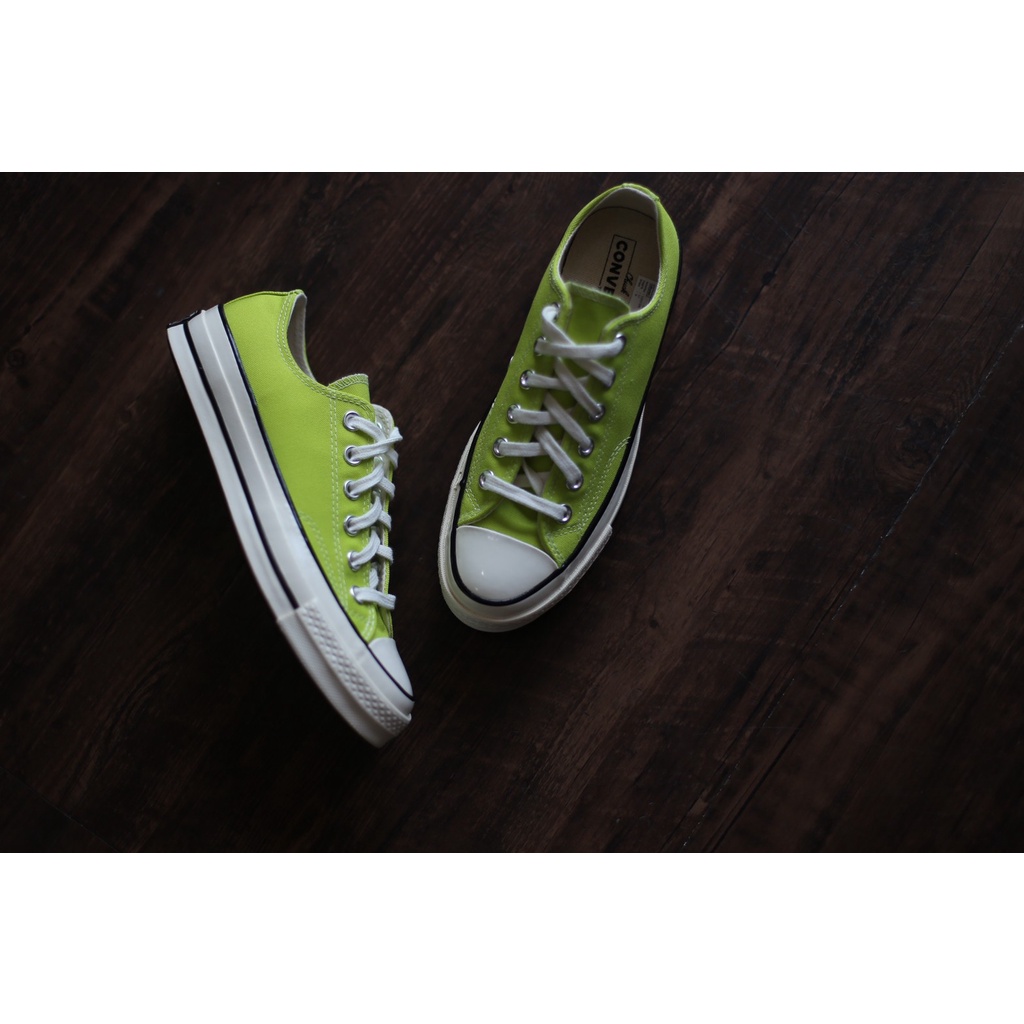 Converse CT 70s Low Ox Lime Twist Egret Black