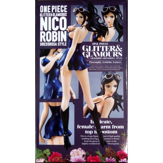 Promo  Glitter Glamours Nico Robin Dressrosa Style Original Banpresto  Berkualitas
