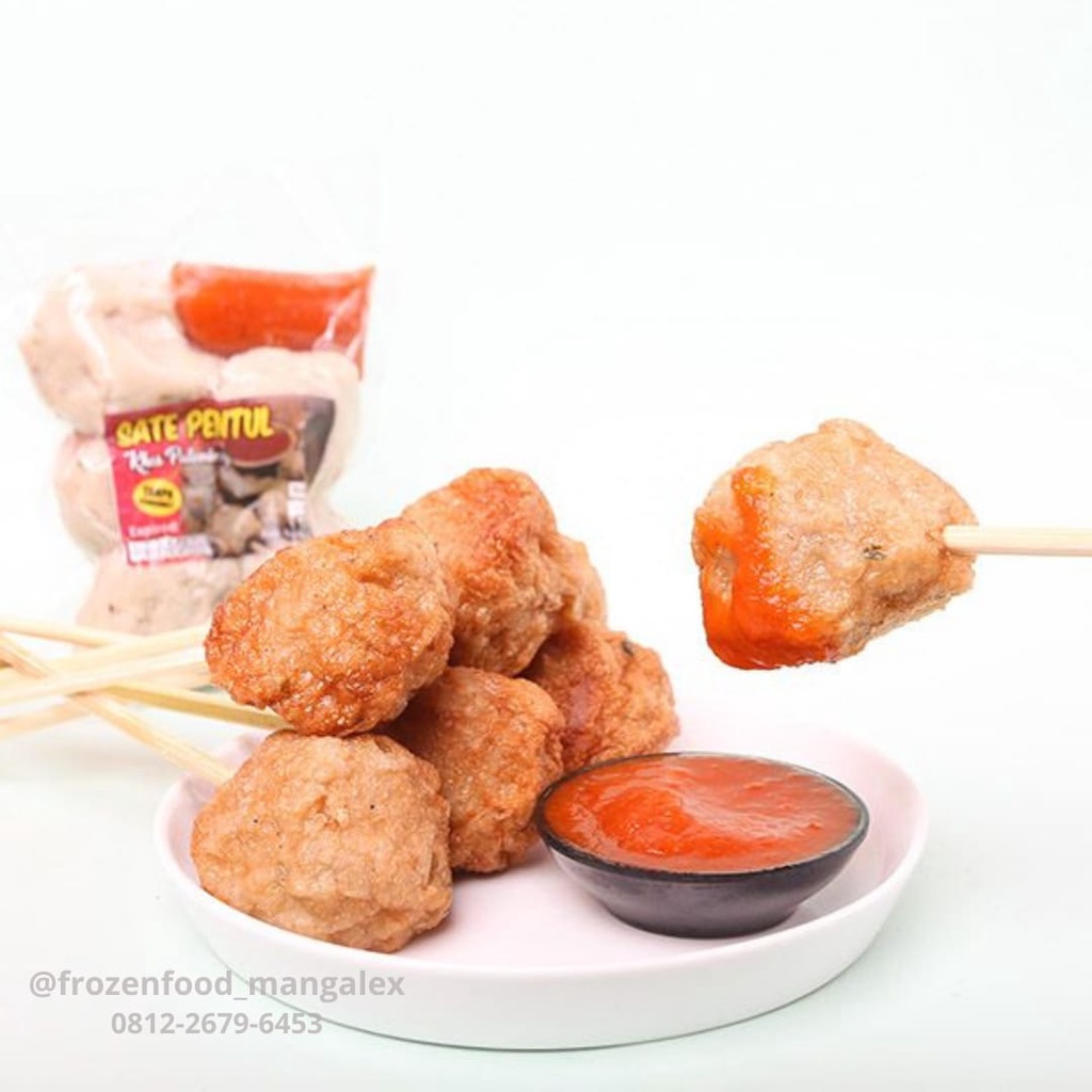 

Sate Pentul Mang Alex isi 5 | Sate Pentul Khas Palembang | Sate Pentul Sunmor ugm | Sate pentul