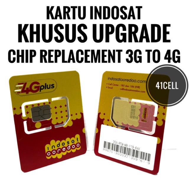 Kartu Indosat Upgrade 3G Ke 4G Perdana Im3 Ooredoo Nomor Cantik Ota