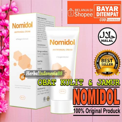 TERBARU  NOMIDOL – Cream Penghilang Jamur Kaki Dan Atasi Kuku Berjamur