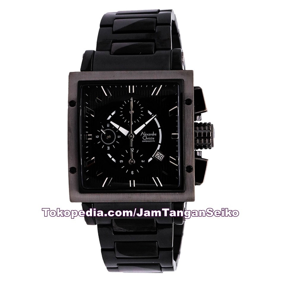 Jam Tangan Pria Alexandre Christie AC 6182 MC BEPBA Original Stainless