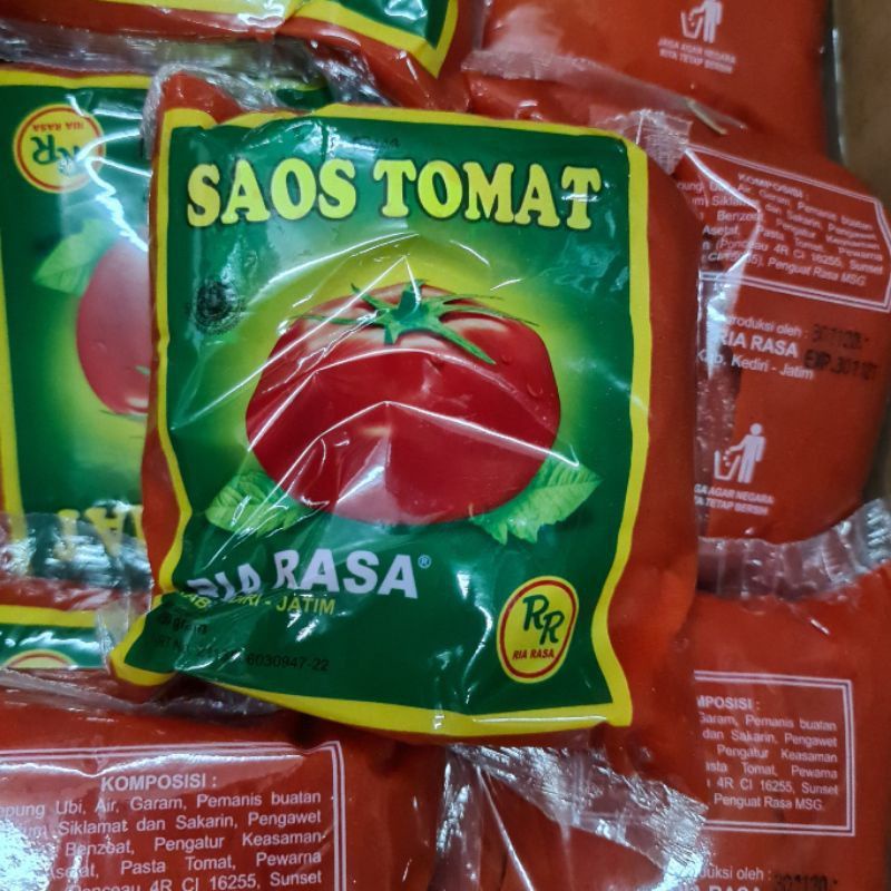 Jual Saos Tomat Ria Rasa 450gram Saos Bantal Shopee Indonesia