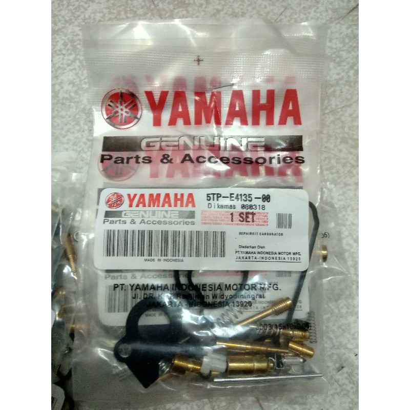 REPAIRKIT KARBURATOR 5TN REPARKIT KARBURATOR JUPITER Z LAMA JUPITER Z BURHAN VEGA R NEW VEGA R LAMA 