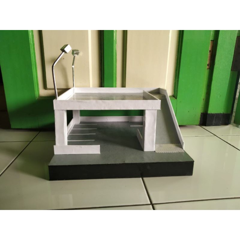 diorama parkiran