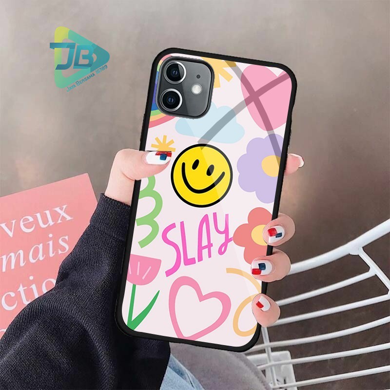 HARDCASE 2D GLOSSY CUTE OPPO VIVO XIAOMI SAMSUNG REALME IPHONE ALL TYPE JB5683