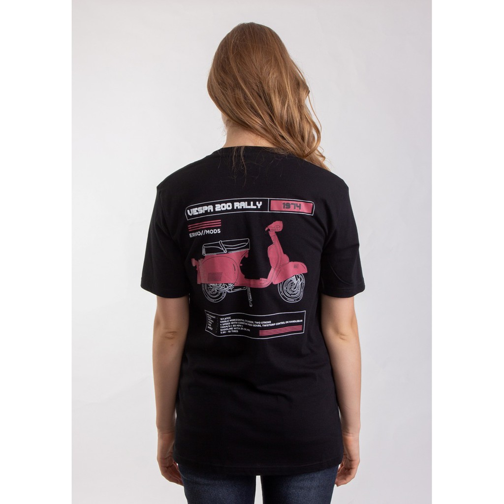

Erigo T-Shirt Vespa 200 Rally Black