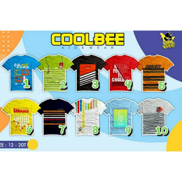 CoolBee Teen - Kaos Junior Murah