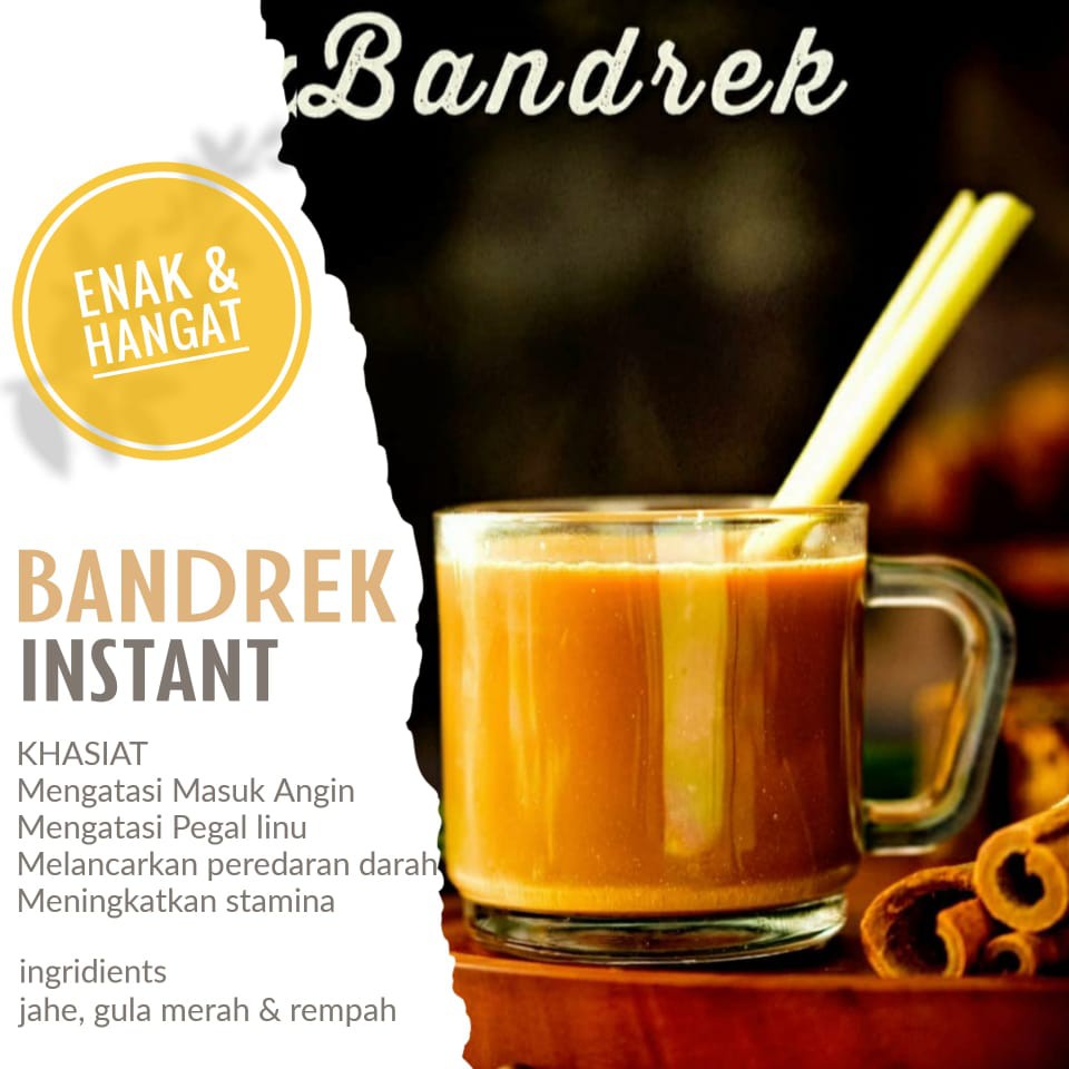 

Bandrek Wedang Jahe - Minuman Penghangat Tingkatkan Imun Tubuh