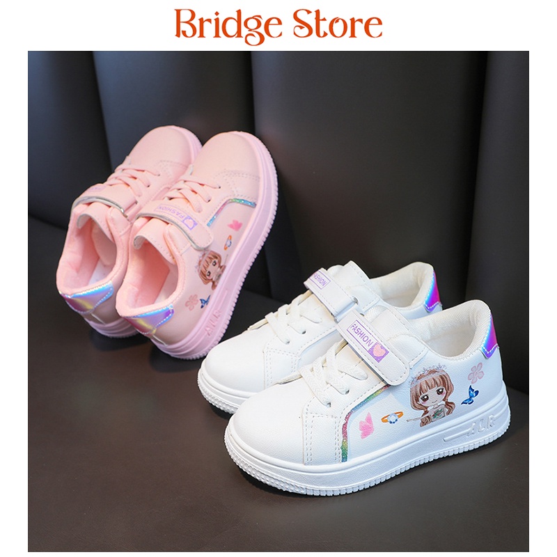 Sepatu Anak Perempuan Import 034 ALR Aika / Sneakers Anak Perempuan Terbaru