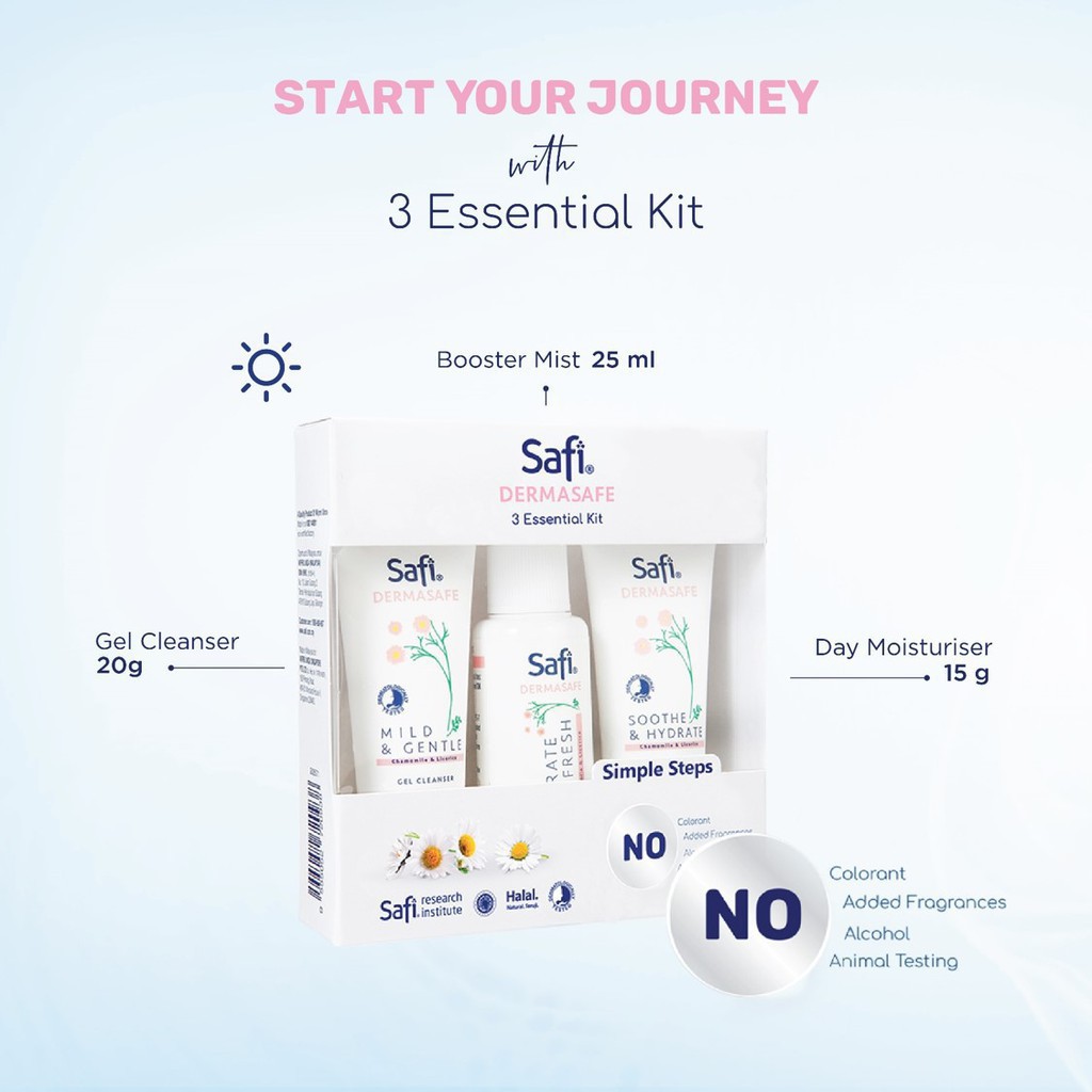 SAFI DERMASAFE 3 ESSENTIAL KIT