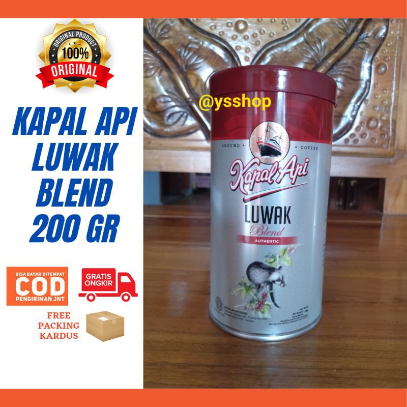 

Kopi Kapal Api Luwak Blend 200 gram