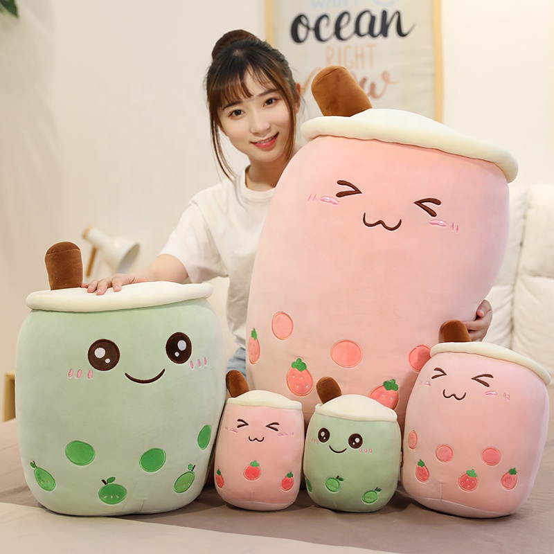 GERAIFATIN!!  Bantal Lembut Besar / Boneka Boba Jumbo Viral Murah Ukuran 45cm Lucu Non Led