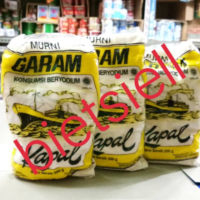 

garam beryodium 500gr cap kapal