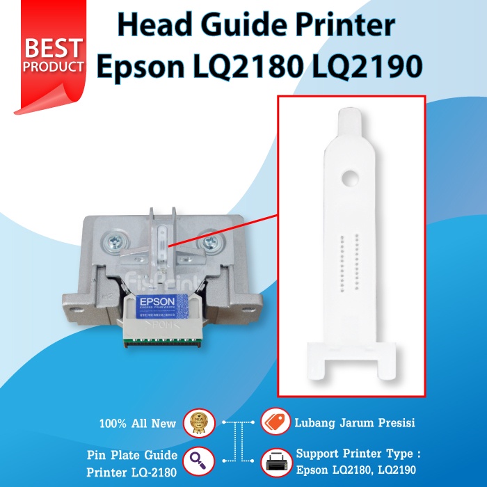 Pin Plate Head Guide Printer Epson LQ2180 LQ2190 Kepala Pin Jarum Printhead LQ-2190 LQ-2180