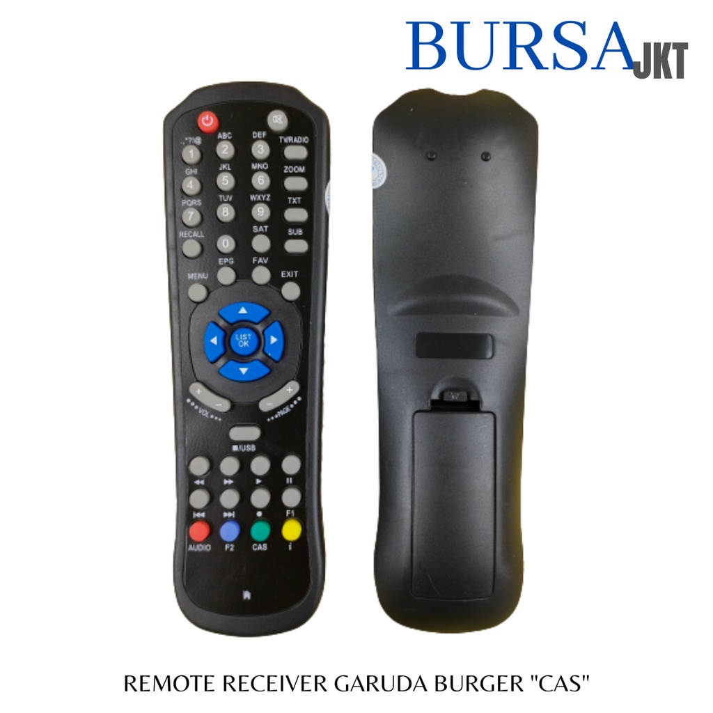 REMOTE GARUDA MATRIX BURGER MPEG4 S2 RECEIVER PARABOLA