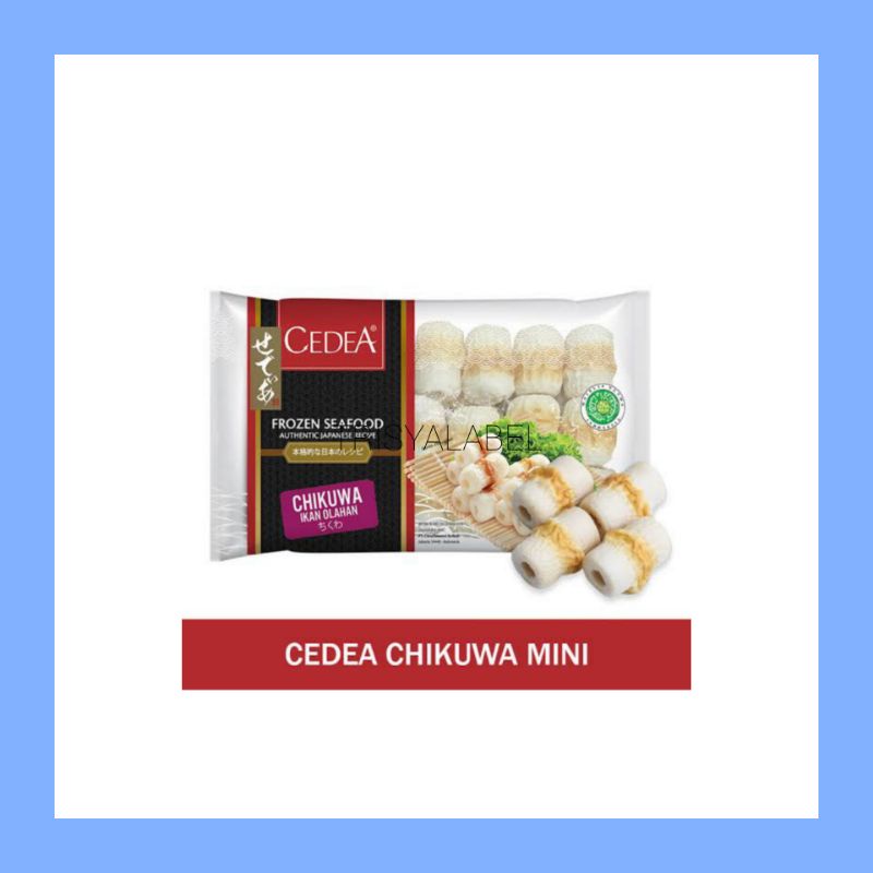 

250gr Chikuwa Mini Cedea | Frozen Food | TRISYALABEL