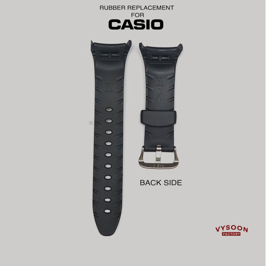 Strap Tali Karet Rubber Casio Original Pengganti G-2800 G2800 G 2800