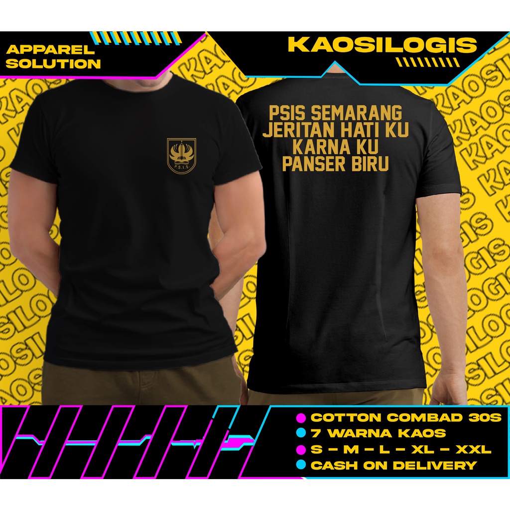 Kaos Suporter PSIS Semarang Panser Biru Distro - Kaosilogis
