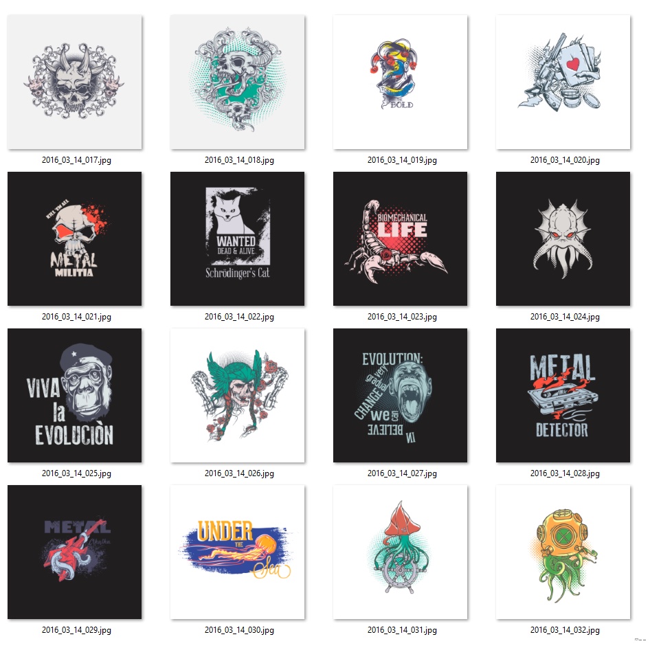 50 Vintage T-Shirt Designs