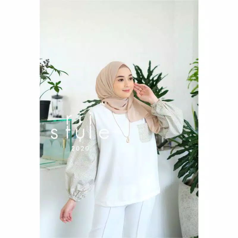 CUCI GUDANG BAJU NARA TOP by Riistyle