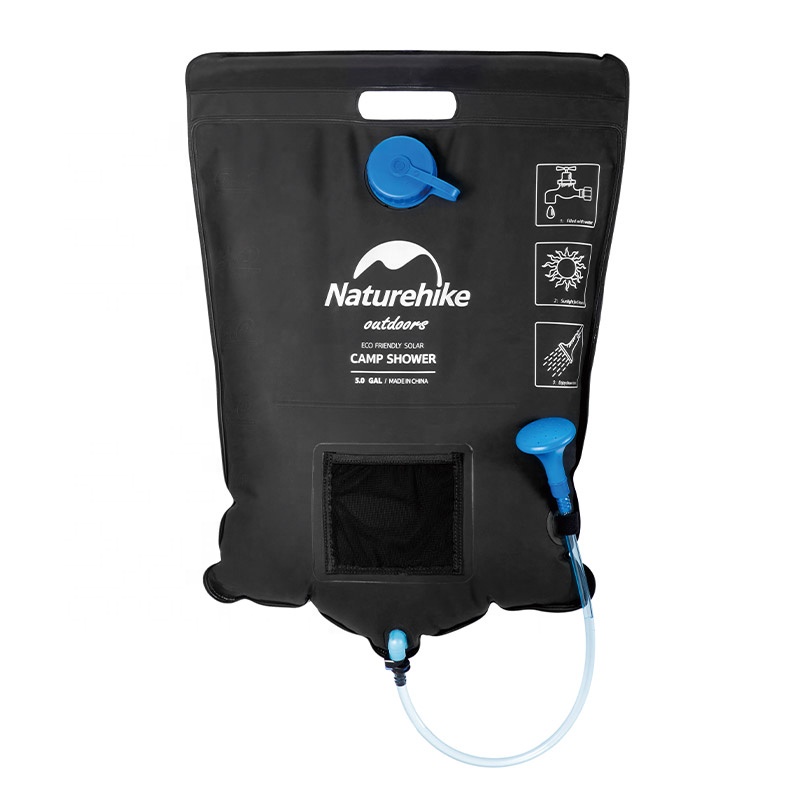 Naturehike NH21SJ032 Shower Mandi Camping Outdoor Solar Shower