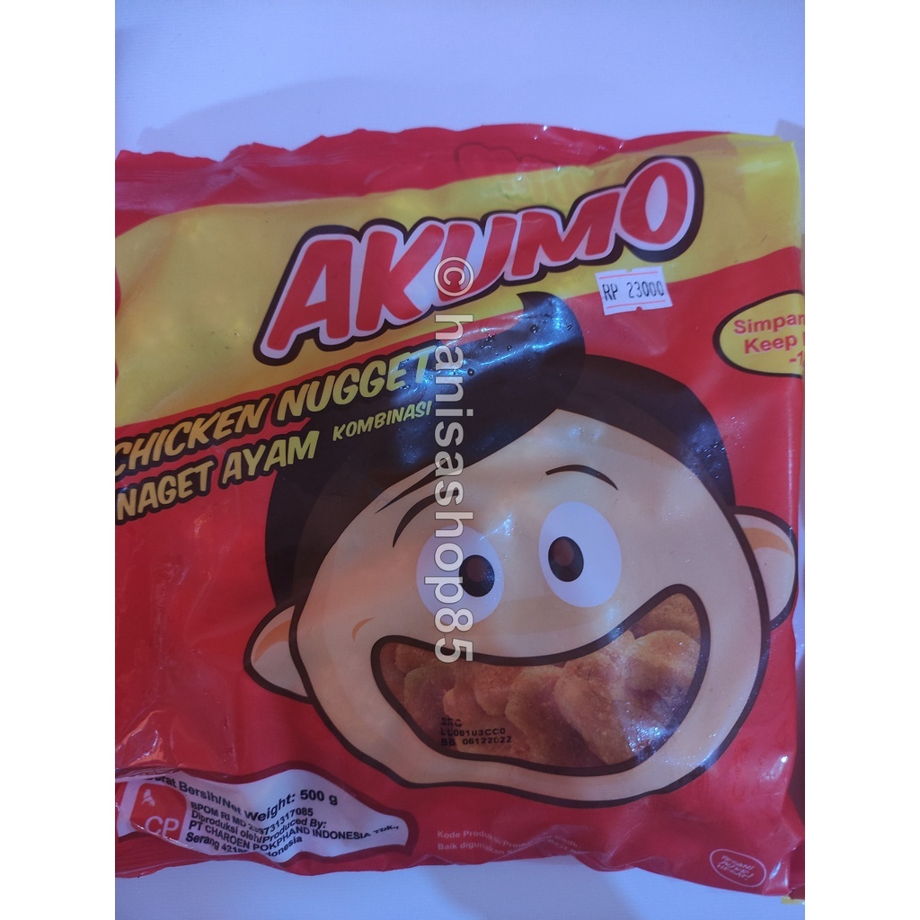 

Akumo Chicken Nugget 500gr
