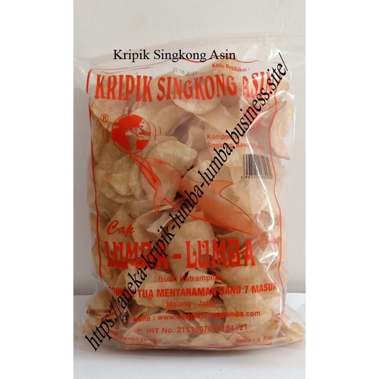 

TERLARIS Kripik Singkong 500 Gram Cap Lumba-Lumba - Asin